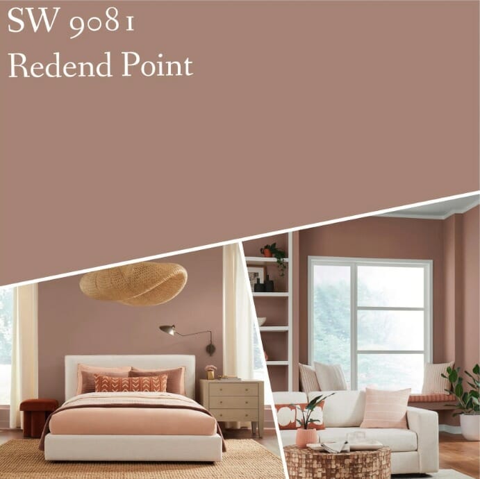 2023 Color Trends - Color - Sherwin Williams Redend Point 2023 Color Trends - Color - Sherwin Williams Redend Point