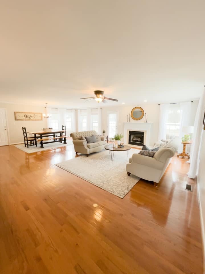 Melissa Ice Occupied Staging before and after 2 Melissa Ice Staging your home on a budget before and after