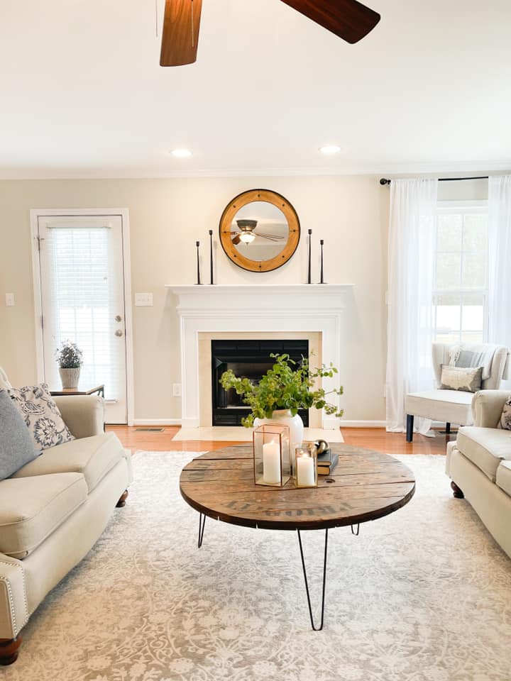 Melissa Ice Occupied Staging before and after 2b Melissa Ice Staging your home on a budget before and after